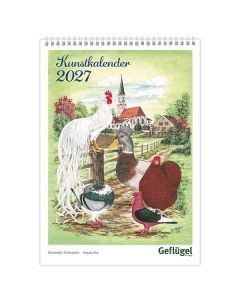 Kunstkalender Geflügel 2027