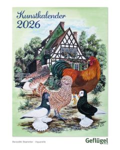Kunstkalender Geflügel 2026